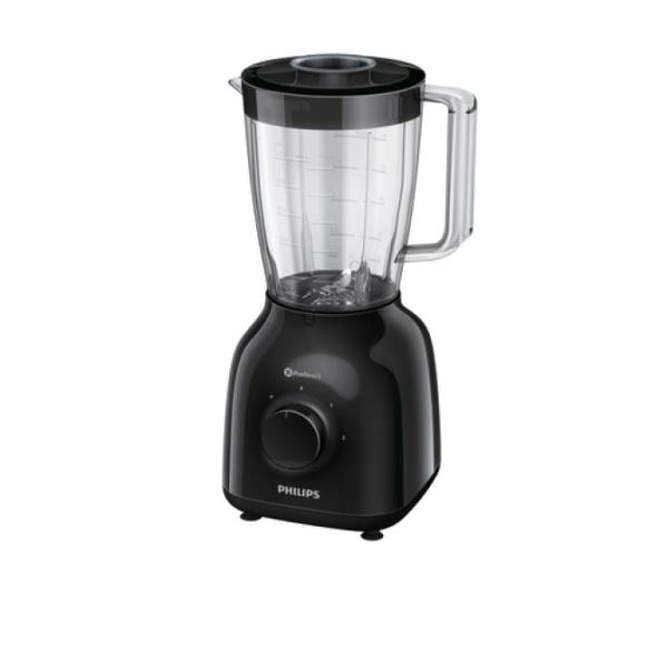 Batidora De Vaso Philips Hr2145/90 Daily Collection Sistema Problend 4 500w Jarra Cristal 1.5litros Base De Color Negro