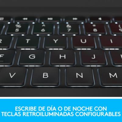 Teclado Bluetooth Funda Logitech Slim Folio Pro 12.9pulgadas (3