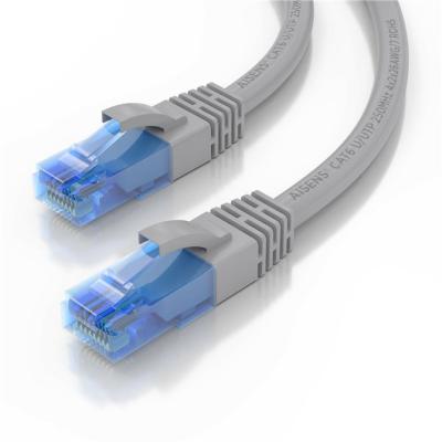 AISENS Cable De Red Latiguillo RJ45 Cat.6 UTP AWG26 CCA, Gris