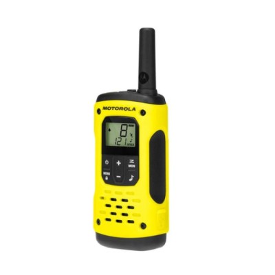 Motorola TLKR T92 H2O two-way radios 8 canales Negro, Amarillo