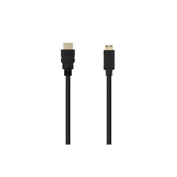 Cable HDMI Nanocable 10.15.0902/ HDMI Macho - Mini HDMI Macho/ 1.8m/ Negro