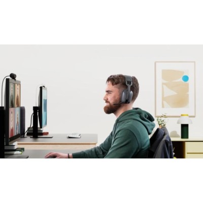 Headset Logitech Zone Vibe Wireless Ms Bluetooth P/n: 981-001157