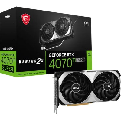 MSI GeForce RTX 4070 Ti SUPER VENTUS 2x OC 16GB GDDR6X