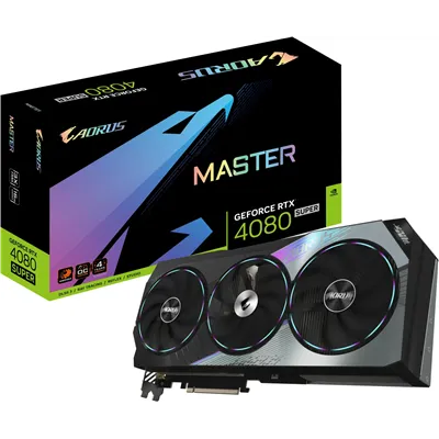 Gigabyte AORUS GeForce RTX 4080 SUPER MASTER 16GB GDDR6X DLSS3