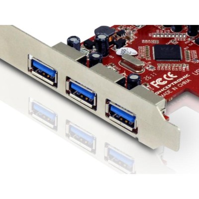 Controladora Pcie Conceptronic C4usb3exi 3 Puertos Externos Y 1