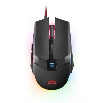 Mouse Mars Gaming Rgb Mm116 3200dpi 6 Botones Gaming Cable 2