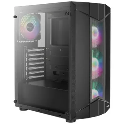 Caja Atx Semitorre Gaming Aerocool Sentinel Frontal Con 3