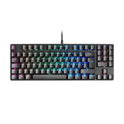 Teclado Mecanico Compacto Tkl Mars Gaming Mkrevo Pro Black