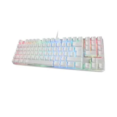 Teclado Mecanico Compacto Tkl Mars Gaming Mkrevo Pro White