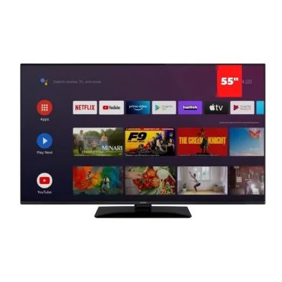 Televisor 55" Aiwa Led558uhd 4k Smart Tv Android 10.0 Dvbt2