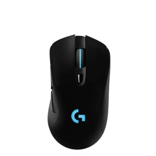 Mouse Logitech Gaming Wireless G703 Lightspeed Sensor Hero 25k Color Negro P/n: 910-005641