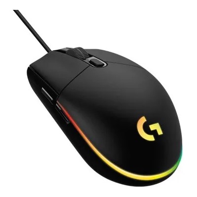 Mouse Logitech Gaming G203 Lightsync Color Negro P/n: 910-005796