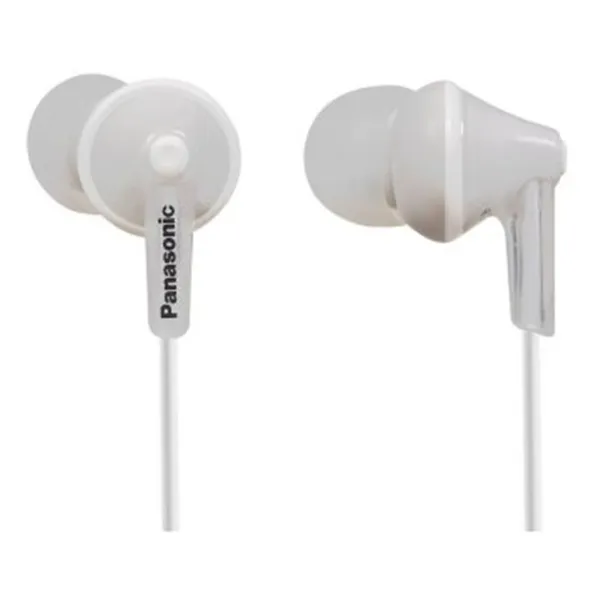 Auricular Intrauditivo Panasonic Ergofit White Rp-hje125 3.5mm Neodymium Diseño Ergonomico 3 Pares De Almohadillas Cable 1.1m