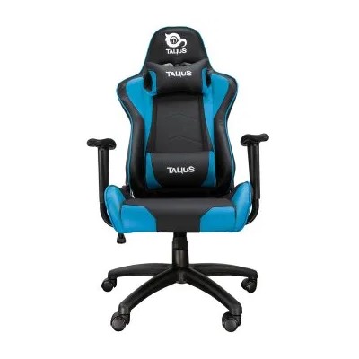 Silla Gamer Talius Gecko V2 Negra/azul, Butterfly, Base Nylon