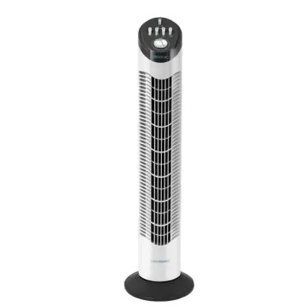 Ventilador Cecotec Energysilence 790 Skyline Tower Fan 76cm De Altura 50w 3 Velocidades Diseño Elegante Blanco