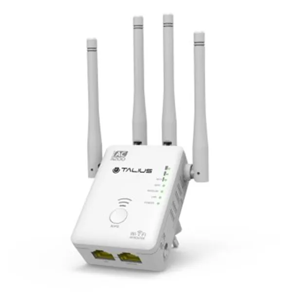 Talius Mini Router/ Repetidor/ Ap 1200mb 4 Antenas Rpt12004ant