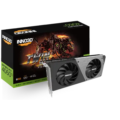 INNO3D GeForce RTX 4060 Ti 8GB TWIN X2 OC DLSS3 GDDR6