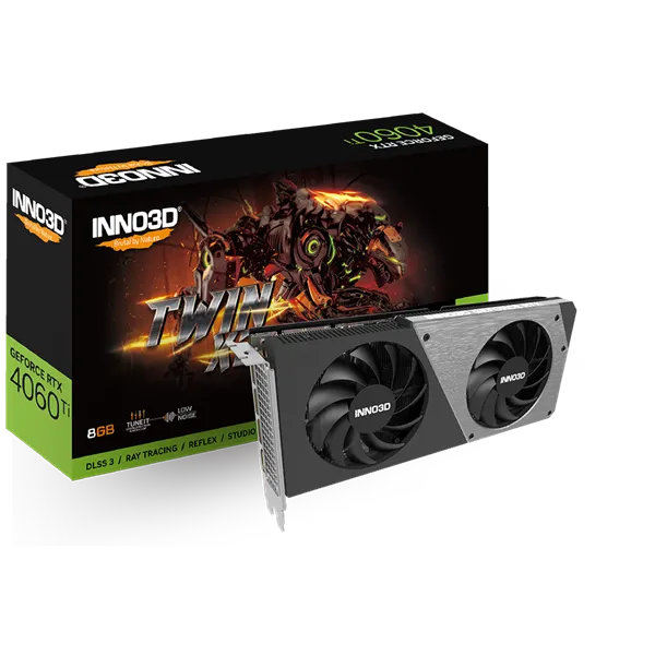 INNO3D GeForce RTX 4060 Ti 8GB TWIN X2 OC DLSS3 GDDR6