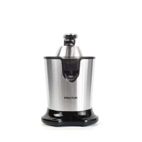 Exprimidor Electrico Prixton Juicer Bio Xp4 Mango De Aluminio Desmontable 300w 270ml Acero Inoxidable