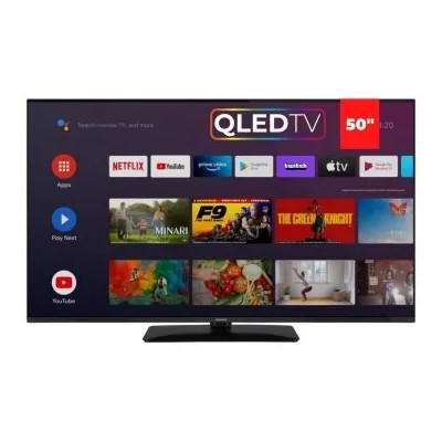 Televisor 50" Aiwa Qled-850uhd-slim 4k Smart Tv Android Dvbt2