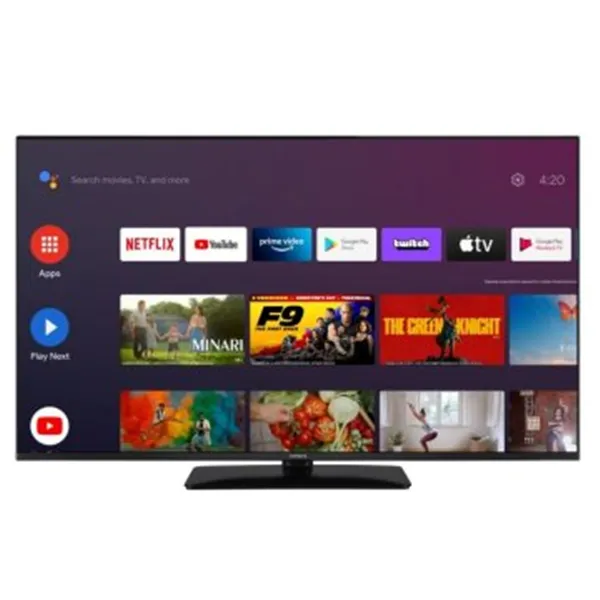 Televisor 55" Aiwa 55an7503uhd Infinity 4k Smart Tv Android Dvbt2 2x8w 3xhdmi 2xusb Wifi/lan Ok Google Mirashare Chromcast