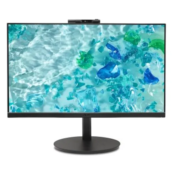 Monitor 24" Hdmi Displayport Vga Acer Cb242yebmiprx Fhd 100hz, Webcam, Regulable En Altura, Pivotante, Altavoces, Freesync