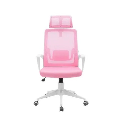 Silla Ergonomica Mars Gaming Mgcergolitewpk Rosa Con Detalles