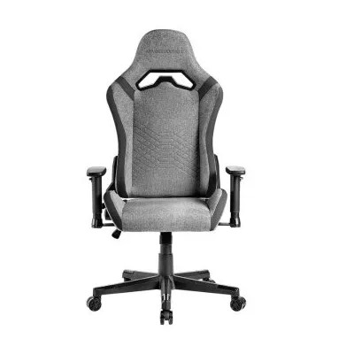 Silla Gamer Mars Gaming Mgcprofb Gris Con Detalles Negros