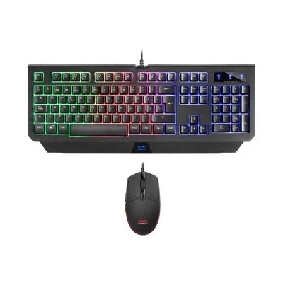 Pack Teclado Y Mouse Mars Gaming Mcp100 Mouse 3200dpi Huano Rgb