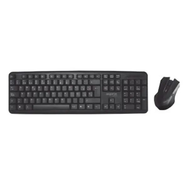 Pack Teclado Y Mouse Approx Mx230 Color Negro