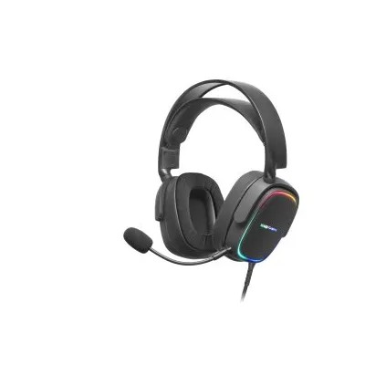 Headset Mars Gaming Mhax Black Jack 3.5mm Altavoces Hi-fi De