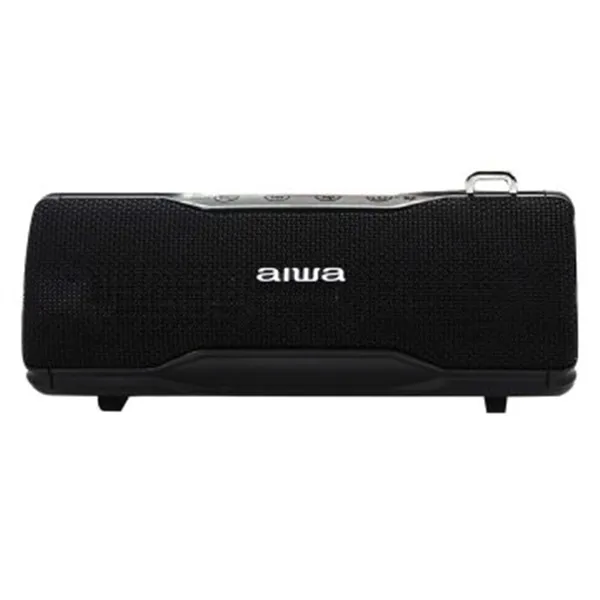 Altavoz Bluetooth Portable Aiwa Bst-500 Black Bt 5.0 Tws Micro Integrado 2x12w Rms Sumergible Ip67 Bateria 2000mah