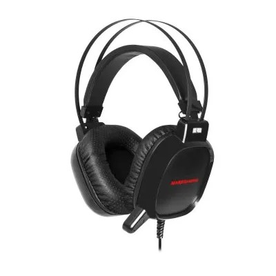 Headphone Mars Gaming Mh218 Usb/jack 3.5mm Microfono