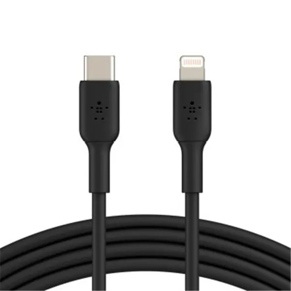 Cable Belkin Caa003bt1mbk Usb-c A Lightning Boost Charge 1m Color Negro