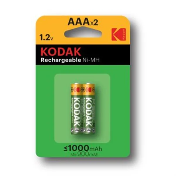 Pila Recargable Kodak 30955042 Nimh Aaa Lr3 650mah Blister 2 Unidades 1.2v (ecotasas Incluidas)