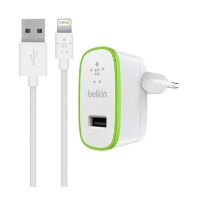 Cargador De Pared Belkin Wca002vf1mwh Boost Charge Usb + Cable