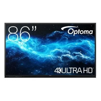 Pantalla Interactiva 86" Optoma 3862rk 4k Uhd 3840x2160 Direct