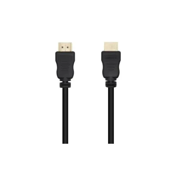 Cable HDMI 1.4 14+1 CCS Aisens A119-0528/ HDMI Macho - HDMI Macho/ 1m/ Negro
