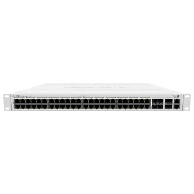 Mikrotik crs354-48p-4s+2q+rm switch 48xgbe 4xsfp+