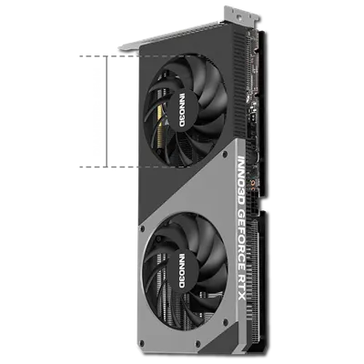 INNO3D GeForce RTX 4060 Ti 8GB TWIN X2 OC DLSS3 GDDR6