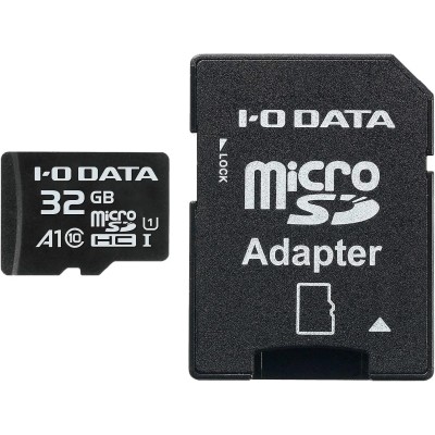 Memoria Sd Micro 32gb I-o Data Msd-a1 C10 Con Adaptador A Sd