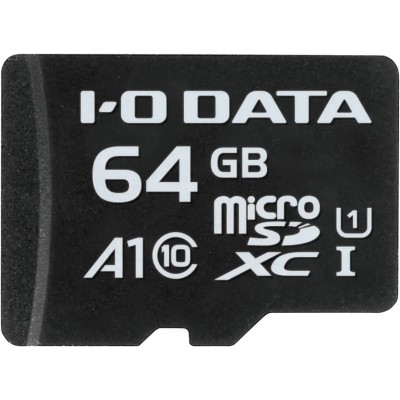 Memoria Sd Micro 64gb I-o Data Msd-a1 C10 Con Adaptador A Sd