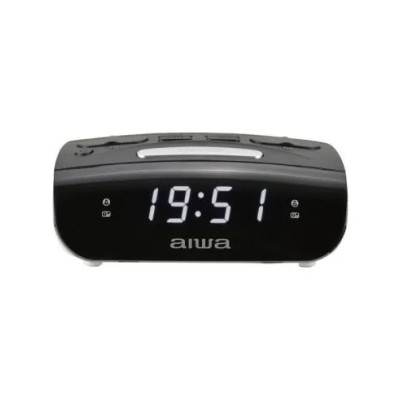 Radio Despertador Aiwa Cr-15bk Doble Alarma Fm