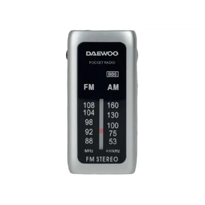 Radio Analogica Mini Daewo Dw1129 Am/fm Entrada Jack 3.5mm