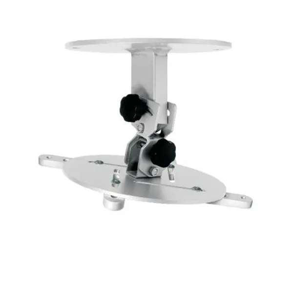 Soporte Techo Para Proyector Omb Monoprojector Orientable +-30º Giro 360º Max 15kg Color Plata