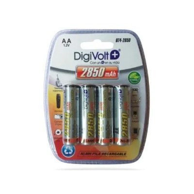 Pila Recargable Aa/r6 2850mah Bt4-2850 "blister De 4 Unidades"