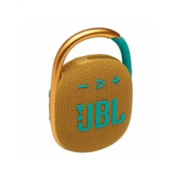 Altavoz Bluetooth Portable Jbl Clip 4 Yellow 5w Resistente A Salpicaduras Ip67 Bt 5.1 Bateria 10h Usb-c Color Amarillo