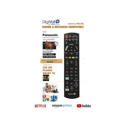 Mando Compatible Para Tv Panasonic Pa-35