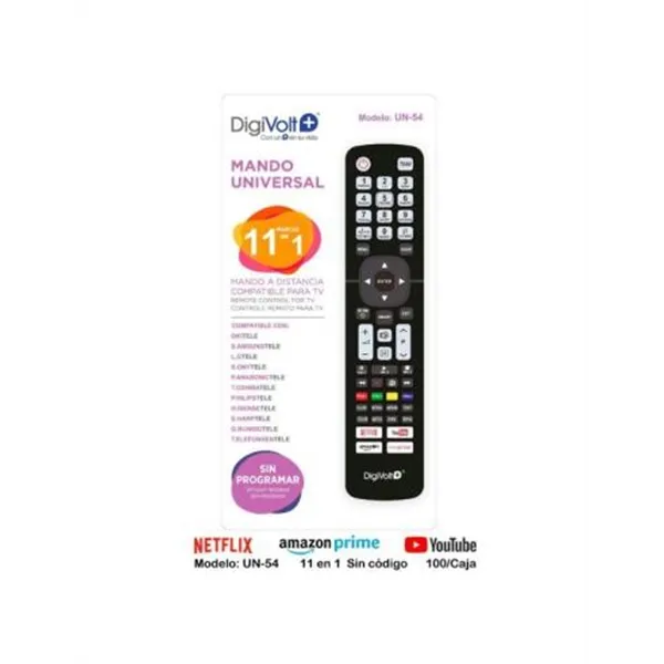 Mando Universal Tv 11en1 Un-54