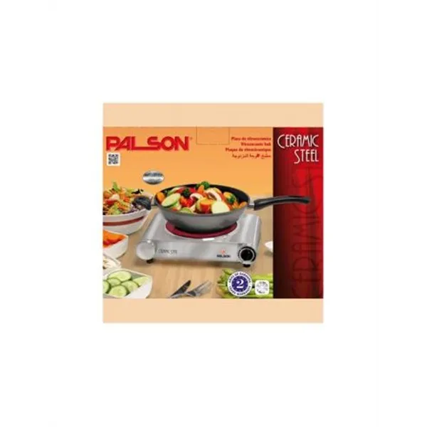 Placa Vitroceramica Palson Ceramic Steel 30990 1 Fogon 1250w